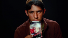 A clip from the film. Saddam holds up a picture of his niece that was killed, along with his sister-in-law, after a drone attack on his home in 2010.