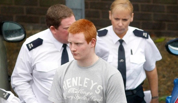 John Paul Wootton in custody of the Police Service of Northern Ireland (Paul Faith/Press Association)